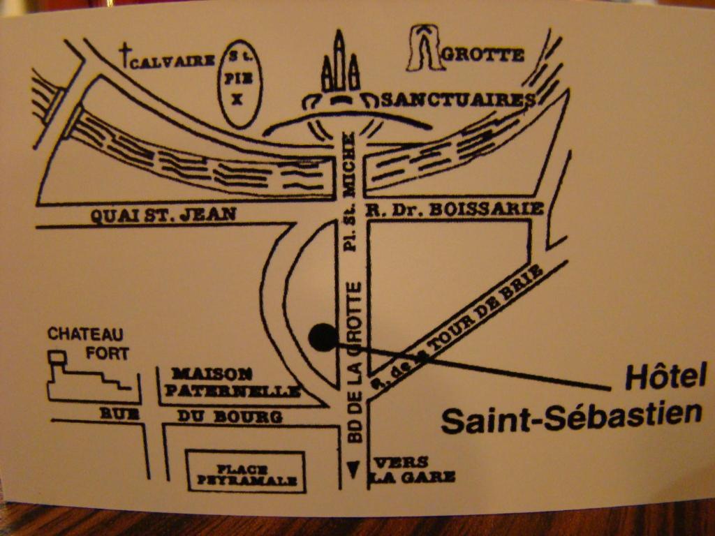 Hotel Saint Sebastien 루르드 외부 사진